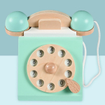 Laste simuleeritud telefon, lauatelefoni m&auml;nguasi, beebimudel, eelharidus, r&auml;&auml;kimine, nuputamisnupud, helistamine