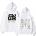 Lana Del Rey Moetr&uuml;kiga Hip Hop Huppar Meestele S&uuml;gis Talv Naistele Vabaaja Vintage Pika Varrukaga Fliisist Pullover Hupparid S