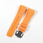 Silikoonist k&auml;ekella rihm Richard Mille meestele, reljeefne, veekindel, higikindel, suu kummist k&auml;ekella rihma tarvikud, 25mm randmerihm 25mm&No tools