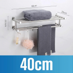 Vannitoa roostevabast terasest poleeritud k&auml;ter&auml;tikuriiul WC-paberi hoidik Seebihoidja k&auml;ter&auml;tikuivati ​​hambahari hommikumantel konks vannitarvikud