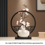 Zen Magnolia kaunistused elutuppa ja teetuppa: Elegantne Hiina stiilis sisekujundus
