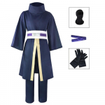 Anime Tobi Uchiha Cosplay Kost&uuml;&uuml;m Obito Mask Karnevali Halloweeni Peo Kost&uuml;&uuml;mid R&otilde;ivastus T&auml;iskasvanutele Ninja R&otilde;ivad 3XL