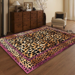 Euroopa Leopard K&otilde;rgekvaliteediline Vaip Elutuba Kodu Kaunistus Vabaaja Diivan Suure Pindalaga Vaibad Magamistuba Voodi K&otilde;rval Libisemisvastane P&otilde;randamatt 60x90cm