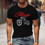 Vintage Retro meeste mootorratta T-s&auml;rk 100% puuvillane O-kaelusega l&uuml;hikeste varrukatega Cool Fashion Casual Meeste T-s&auml;rk Suurus S-5XL XXXXXL