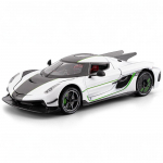 1/24 Jesko Absolut Superauto Sulamist Metallist Valatud Mudelauto Trendikas M&auml;nguasi Kaunistused Dekoratsioon Hobi Kogumine Puhkuse Kingitused valge