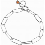 Herm Sprenger Collier de dressage professionnel &agrave; maillons longs en acier inoxydable pour chiens de petite, moyenne et grande