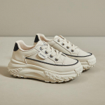 Uued Mudelid Naiste Kingad Paks Tald Lisab K&otilde;rgust Vulkaniseeritud Vabaaja Kingad Libisemisvastased ja Kulumiskindlad Vabaaja Spordikingad 35