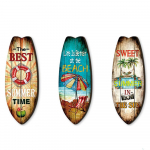 Ookeaniteema Puidust Surfilaud Seinakujundused Havai stiilis Rannasurfboard Rippuv Silt Naljakas Retro Ookeani Surfboardi Dekoratsioon