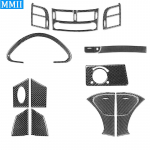 Mercedes Benz E-Class W211 2003-2009 Carbon Fiber Center Control &otilde;hukonditsioneeri &otilde;hutusava esitulede l&uuml;liti trimmikate jaoks Key Lock RHD