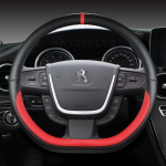 Peugeot 508 2011 2012-2017 2018 508 SW 2011-2018 jaoks auto rooli kate Mikrokiudnahast D-kujuline auto kohv