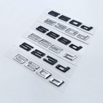 Uued numbrid ja t&auml;hed 520d 523d 525d 530d 535d 540d ABS-m&auml;rk BMW 5. seeriale E39 E60 E61 F10 F11 G30 Auto pagasiruumi logo kleebis glossy black 520d