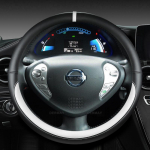 for Nissan Leaf ZE0/AZE0 ZE1 2010~2023 PU Leather Car Steering Wheel Cover High Quality Fast Shipping Auto Accessories D Shape Beige