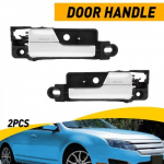 Handle Door ide Interior Chrome L/R Rear Side Fits Milan Fusion MKZ Zephyr EV
