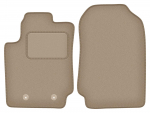 Dywaniki samochodowe prz&oacute;d do: Ford Ranger MK5 FL pickup (2015-2022) beżowe