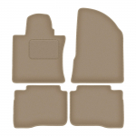 Dywaniki samochodowe welurowe do: SsangYoung Musso SUV (2018-) beżowe