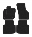 Dywaniki samochodowe welurowe do: Skoda Superb IV kombi, liftback (2023-) anthra