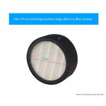 KCvents VT125 three-layer air filtration replacement core HEPA-1pcs