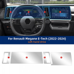 TPU Protective Film For Renault Megane E-Tech  2024 Car Interior trument Navigation Screen Anti-scratch Sticker for Megane E-Tech