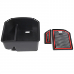 For Volkswagen T-ROC ABS black car center console armrest box storage box car accessories style 1