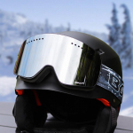 T&auml;iskasvanute magnetilised suusaprillid kahekihilised uduvastased suured silindrilised suusavarustus silmakaitseprillid kaardiga m&uuml;oopia