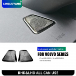 For Volvo XC60 S60 V60 trument panel air outlet cover stainless steel protective cover dust cover automotive supp v60 2020-2025