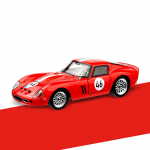 1:32. skaala 250 GTO superauto sulamist survevalu metallmudel Mini GT heli ja valgusega esmaklassiline lauaehe kingitus poiss-s&otilde;brale punane