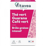 Vitavea Roheline tee Guarana Roheline kohv Intensiivne rasvap&otilde;letaja Aitab v&otilde;idelda &uuml;lekaaluga Toidulisand 45 kapslit 605