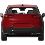 Mazda CX-3 Tagaspoiler 2014-2024 mudelitele - V&auml;lisauto lisatarvik must
