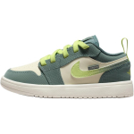 Air Jordan 1 Low SE PS Mereklaas Laste tossud Roheline Hasta Green-Abyss IB7118-001 33.5 beige