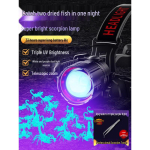 SkyFire SF-1352S UV Skorpioni Jahimehe Pealamp