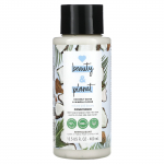 Love Beauty and Planet, Volume & Bounty palsam, kookosvesi ja mimoosi&otilde;is, 13,5 fl oz (400 ml)
