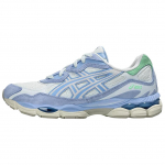 ASICS GEL NYC Lightweight Foam And GEL Technology Insert Combination Casual Running Shoes Unisex Blue White 1203A826-400 41.5