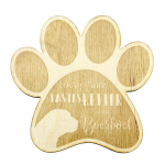 Boerboel, South African Mastiff - Mug coaster, engraved coaster with dog, gift for dog lover by Art-Dog brand