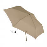 MUJI kokkupandav p&auml;ikesevari unisex tumedat v&auml;rvi 60 cm varraste pikkusega vihmavarju jaoks, t&auml;iskasvanutele, DEA53A5A, Beež,