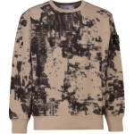 Stone Island Muster Tr&uuml;kitud &Uuml;mmarguse Kaelusega Pusa Pikkade Varrukatega Dressipluus Meeste dressipluus Pruun 8115669E3-V0092 L
