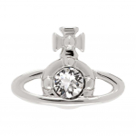 Vivienne Westwood Nano Solitaire Saturni k&otilde;rvar&otilde;ngad Tsirkooniumdetailiga Unisex-k&otilde;rvar&otilde;ngad H&otilde;bedased 241314M144010 Basic Packaging-Dust Bag+Box