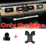 Autotelefoni hoidja tarvikud Mercedes Benz GLE W167 350 ~2025 jaoks GPS-i kinnitus Navigatsioonialus Auto Only Base