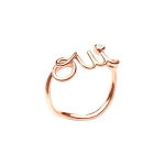 Dior Oui Kirjaga S&otilde;rmus 18K Roosa Kuld Ja Teemandid Meeste ehted JOUI95033_0000 51