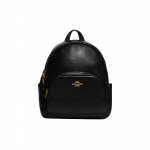Coach Court 23 T&otilde;mblukuga Moekangas Nahast Seljakott V&auml;ike Naiste seljakott Must C8603-IMBLK Gift Box Set (Basic Set+Yellow Box)