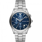 Emporio Armani Paolo Sinine Metall Meeste Kvarts Kronograaf AR11528 sinine