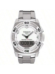 Tissot meeste kvartskell, 100 meetrit veekindlus, roostevabast terasest rihm T002.520.11.031.00 valge
