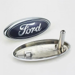 Autokleeps Ford 14,5x6cm Embleem Ford Mondeo Explorer Focus 2 3 Fusion Transit F150 Fiesta jaoks Auto logo Esiv&otilde;re Pagasiruumi m&auml;rk