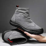 S&uuml;gis Talv Meeste Saapad K&otilde;rge S&auml;&auml;rega Nahast Kingad Meeste Pahkluusaapad Mood Mugavad Mootorratta Saapad Platvorm Saapad Mees 39 hall