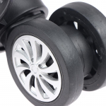 4 tk kohvri pagasi universaalsed 360 kraadi p&ouml;&ouml;rlevad rattad k&auml;ru rataste t&ouml;&ouml;riistad