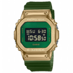 Casio G-SHOCK Meeste Roostevabast Terasest 200M Veekindel P&otilde;rutuskindel Alarmi Kvartsikell GM-5600CL-3 roheline