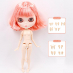 ICY DBS Blythe Nukk Liigendkeha 30CM BJD M&auml;nguasi Valge L&auml;ikiv N&auml;gu ja Matt N&auml;gu Lisak&auml;tega AB ja Paneel 1/6 DIY Moenukk 30cm height