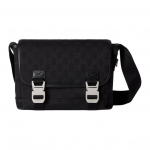 Gucci H&otilde;bedane Metallist Viimistlus Reguleeritav &Otilde;larihm L&otilde;uendist &Otilde;lakott V&auml;ike Meeste &otilde;lakott Must 854745-FAE8V-1000 Box(Basic Set+Box)