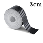 1-10m Nano s&uuml;sinikkiust auto 3D teip kleebis ukse peegli kleepimiskaitse riba DIY kaitsekile veekindel liim 1PCS gray