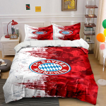 FC Bayern M&uuml;nchen logo. Voodipesukomplektid Tekikotikomplektid Tekikotid Padjap&uuml;&uuml;rid(1 * Tekikott 2 * Padjap&uuml;&uuml;ri (tekk ei kuulu komplekti)) 135x200cm