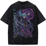 Tempest Rimuru Sel korral sain ma limaks Anime T-s&auml;rk Mehed Naised T-s&auml;rgid Pesta T-s&auml;rk Puuvillane T-s&auml;rk Harajuku Topid M